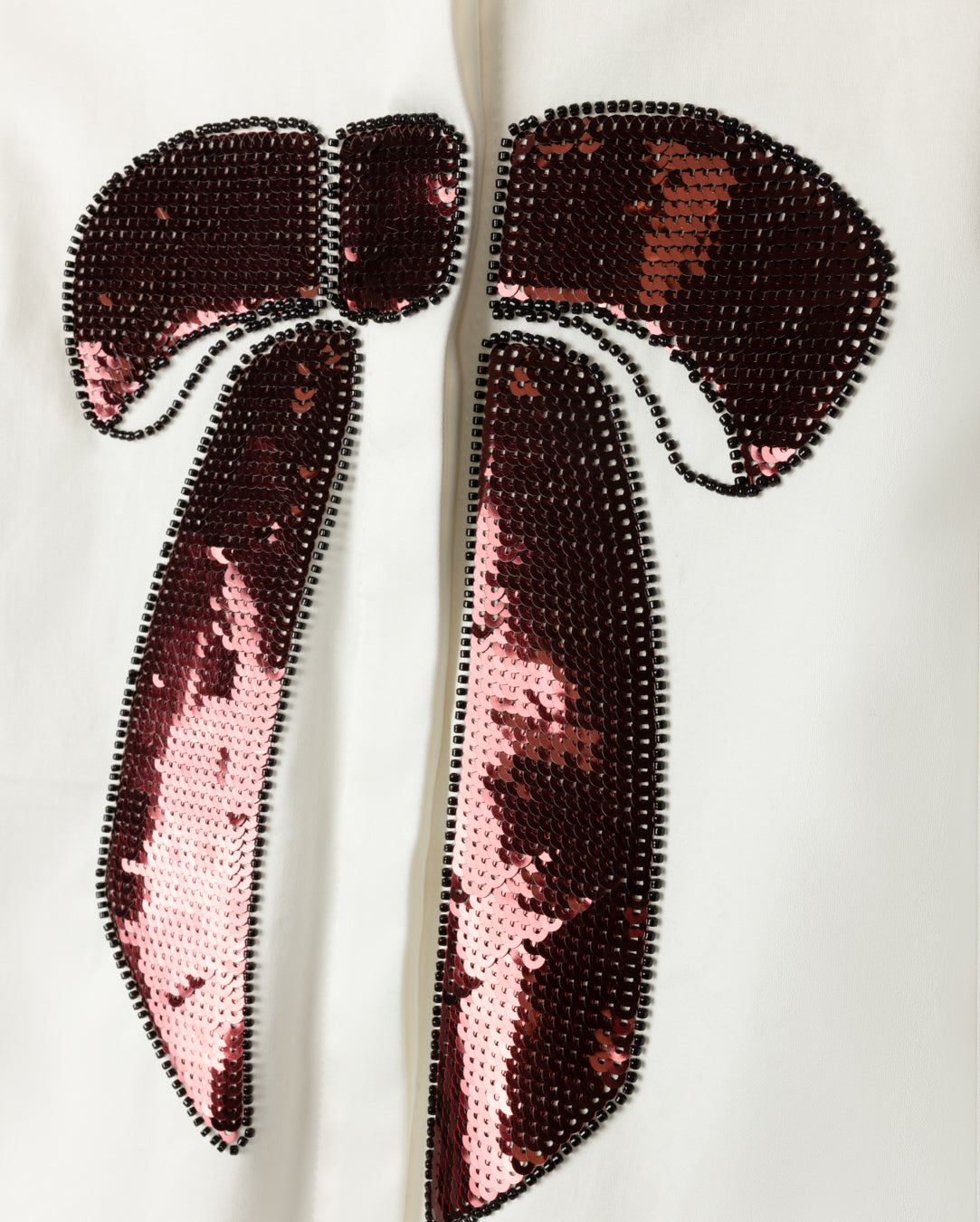 Sequin Bow Blouse