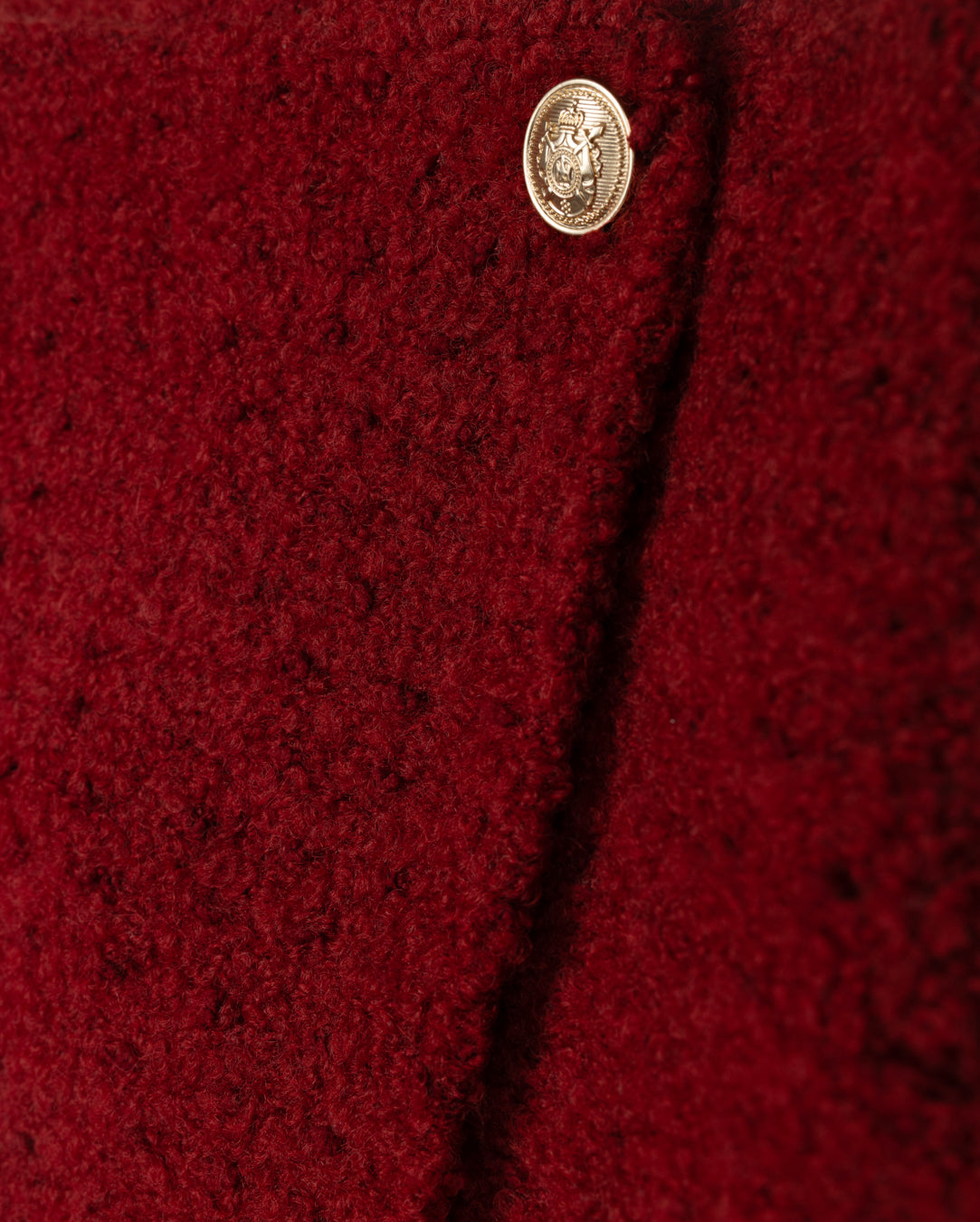 Tore Boiled Wool Wrap Skirt