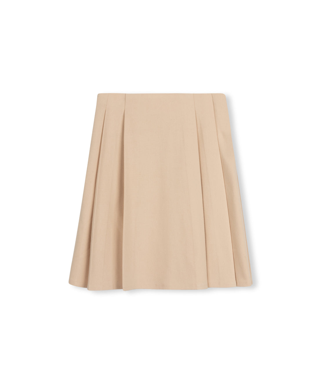 Lake Wool Pleated Skirt