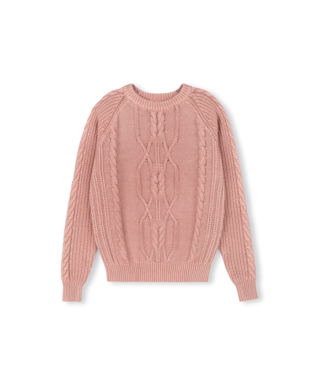 Chunky Cable Knit Design Sweater