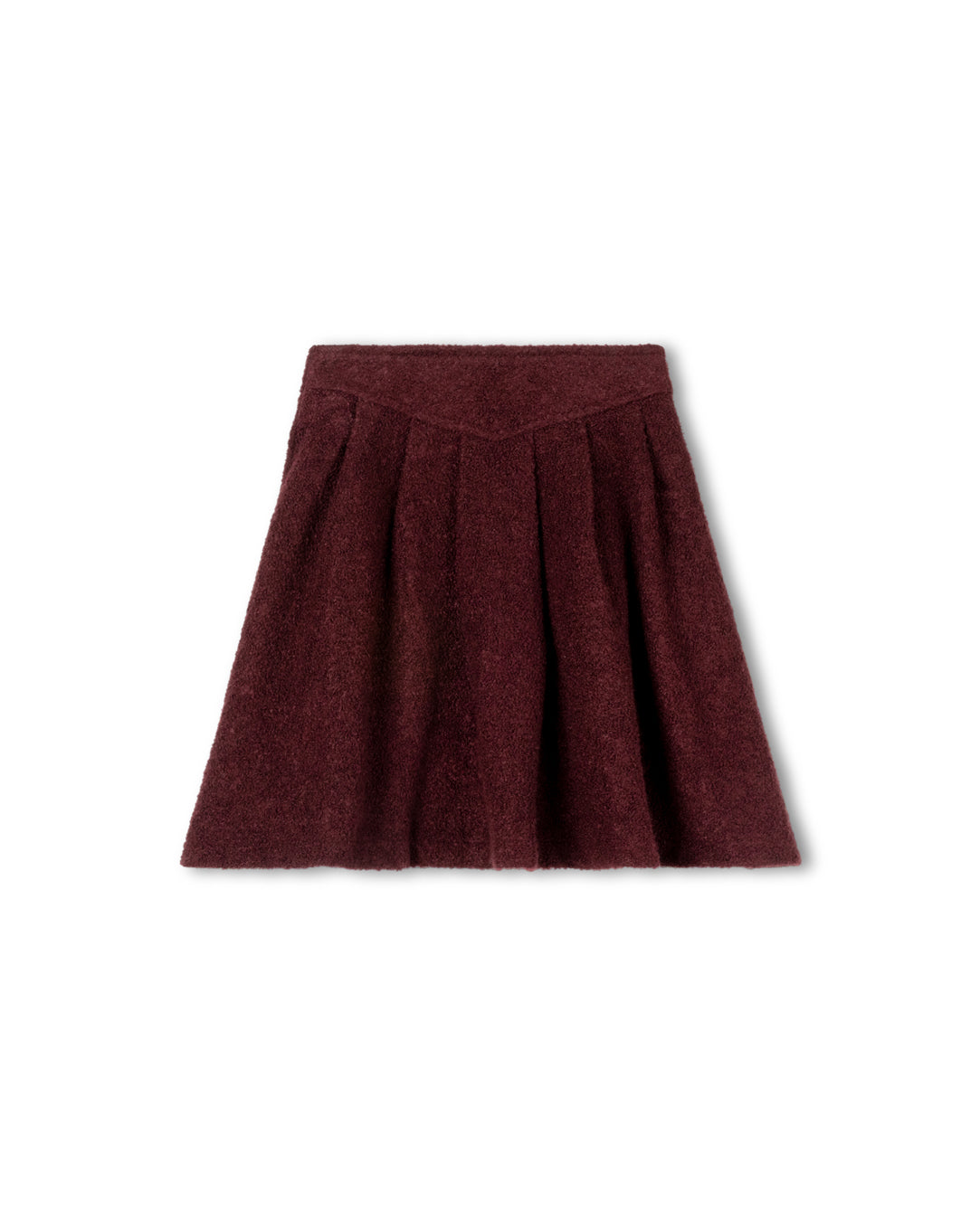 Regina Wool Pleated Skirt