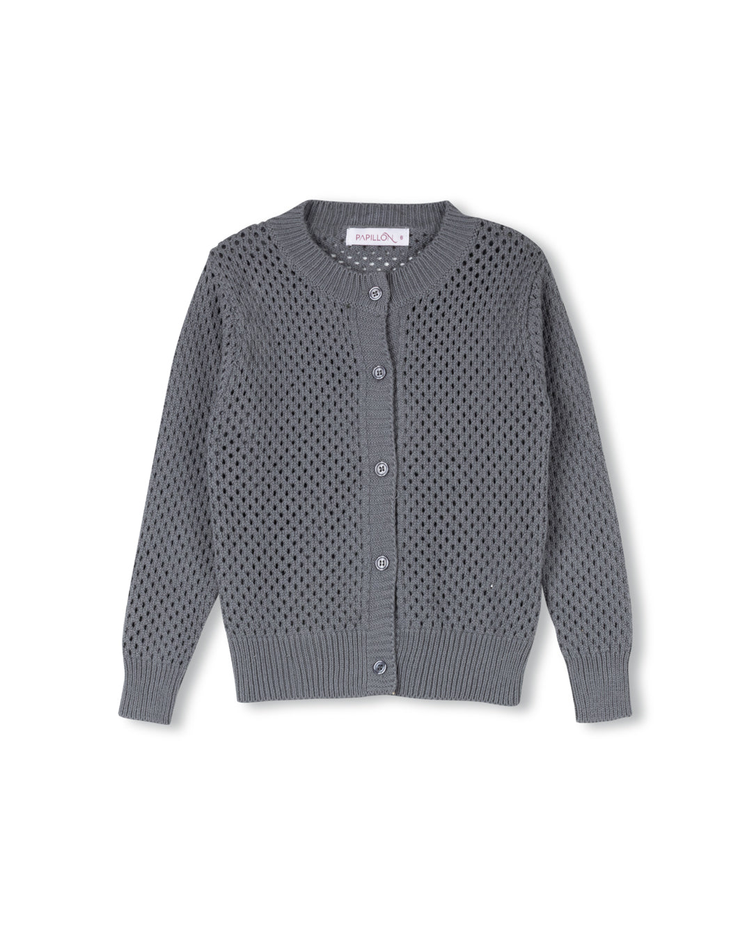 Big Pointelle Knit Holy Cardigan