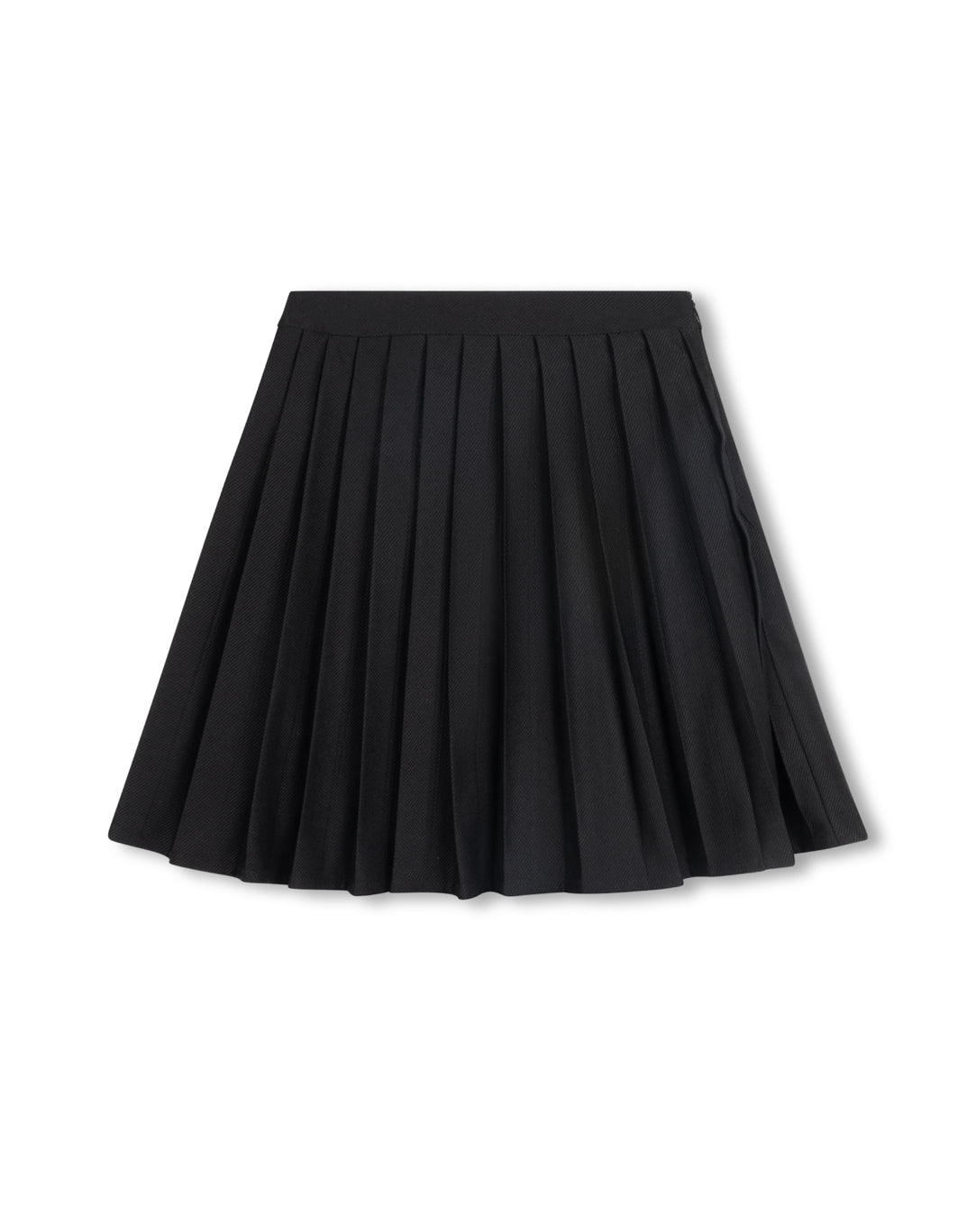Pleated Stretch Skirt