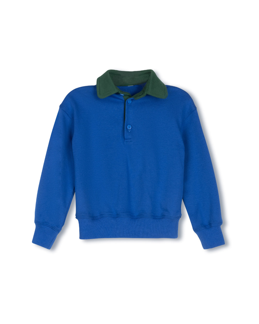Contrasting Collar Polo