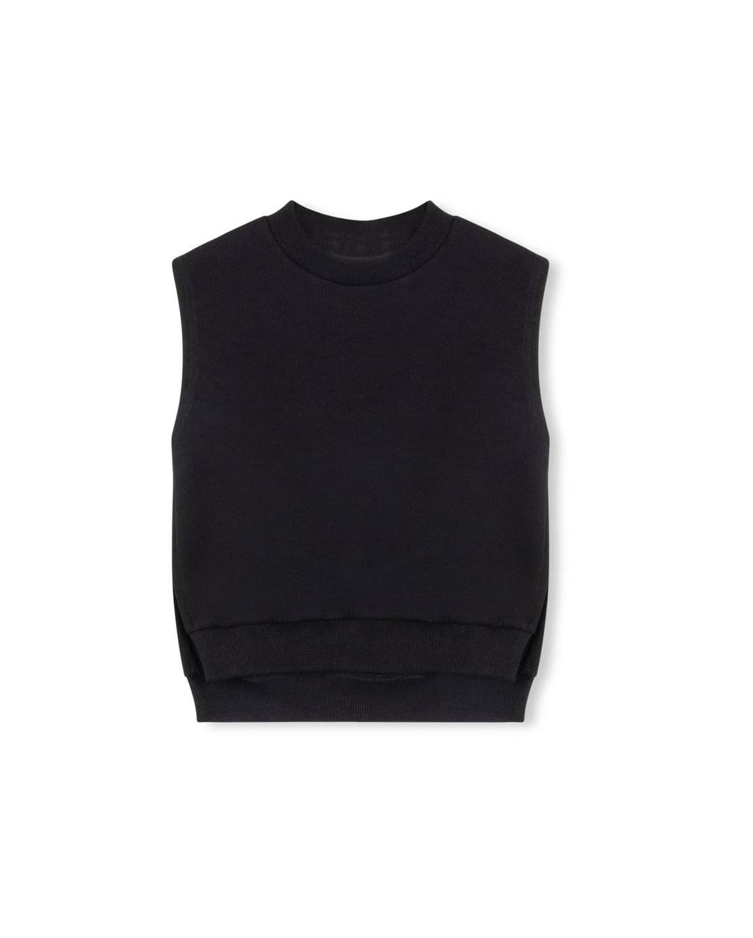 Sweatshirt Slit Vest