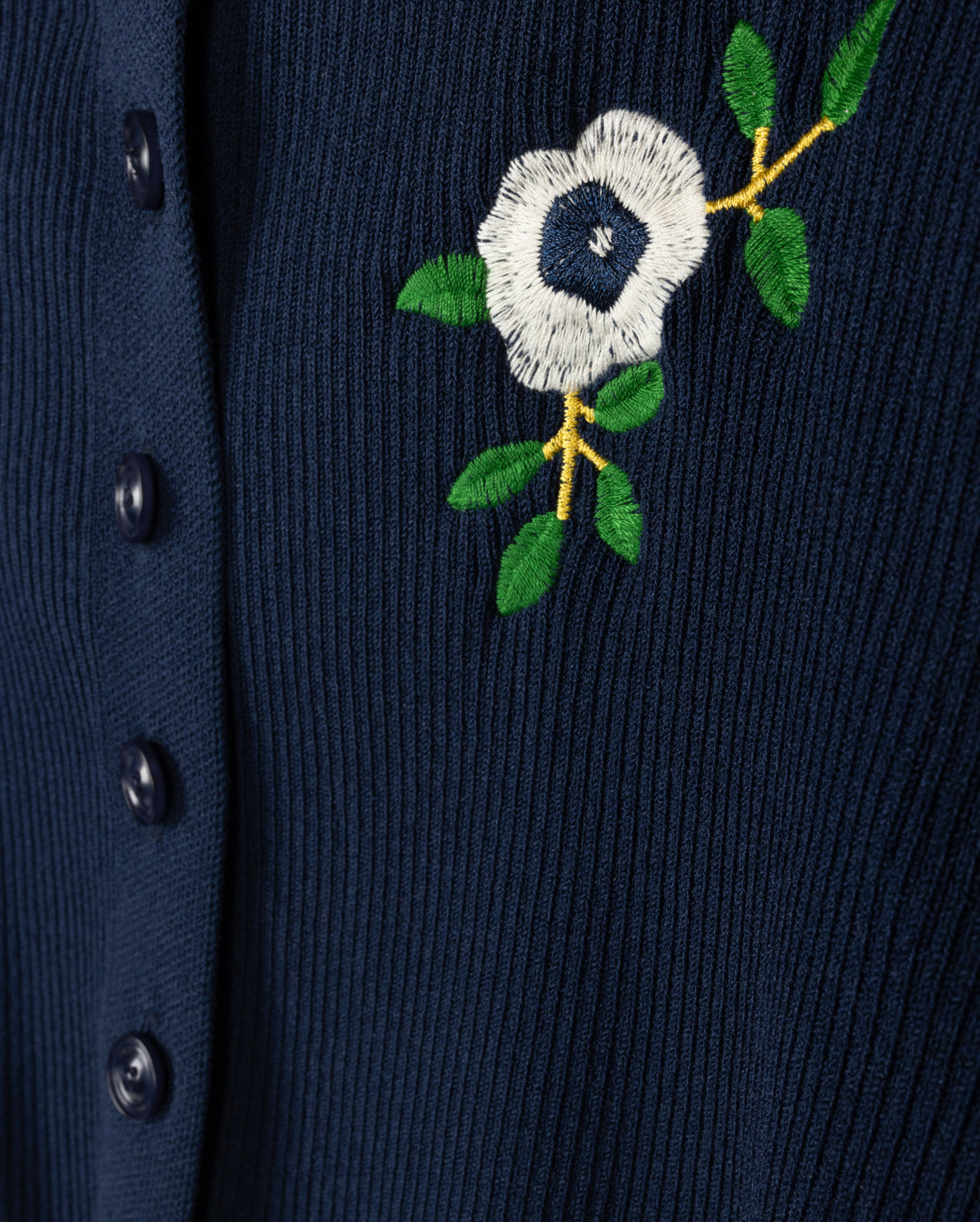 Bide Embroidered Cardigan