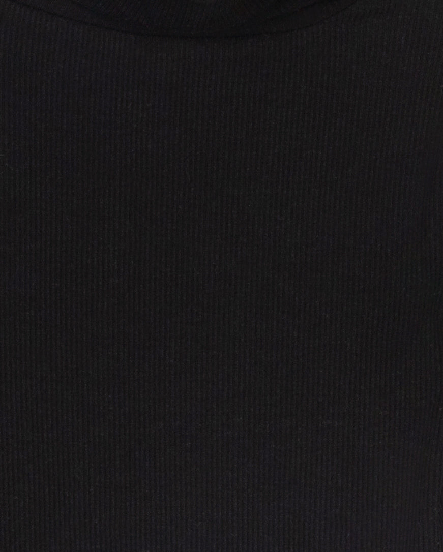 Raven Mock Neck