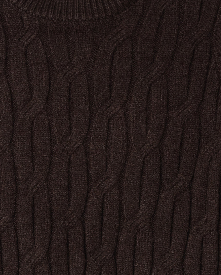 Archie Cable Knit Sweater And Leggings Set