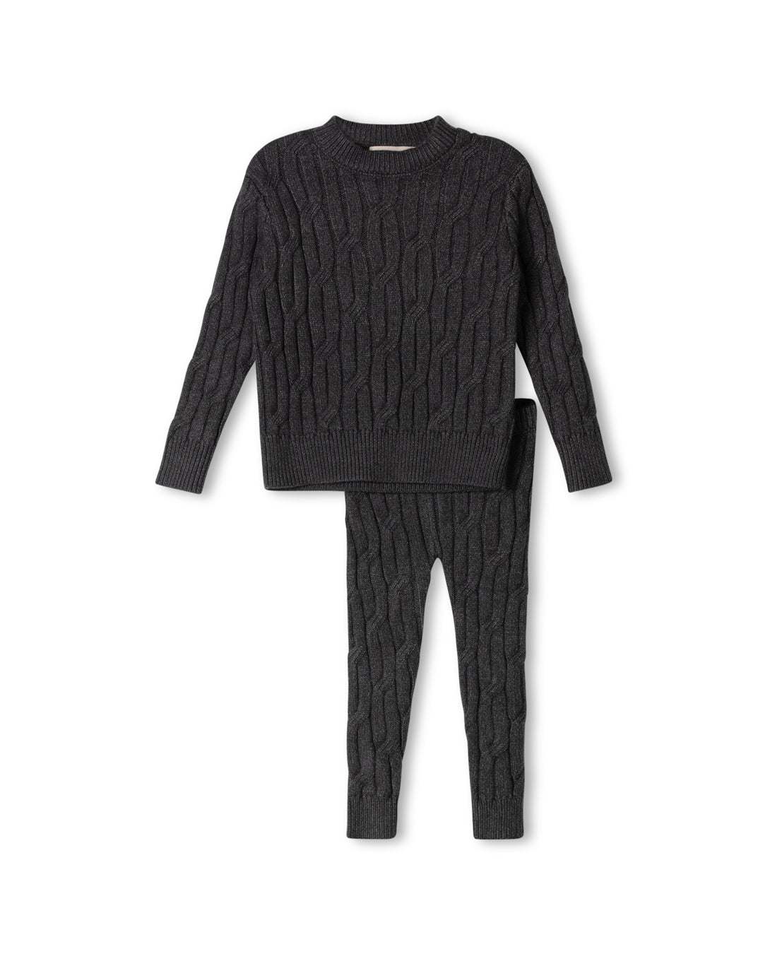 Archie Cable Knit Sweater And Leggings Set