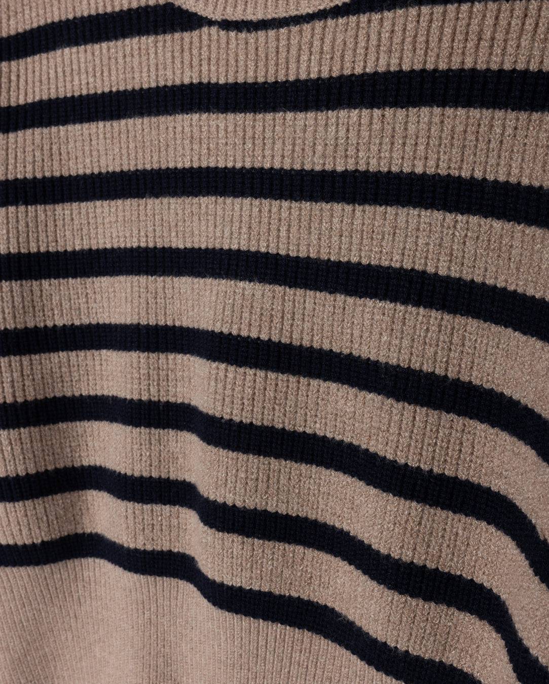 Striped Cotton Knit Sweater