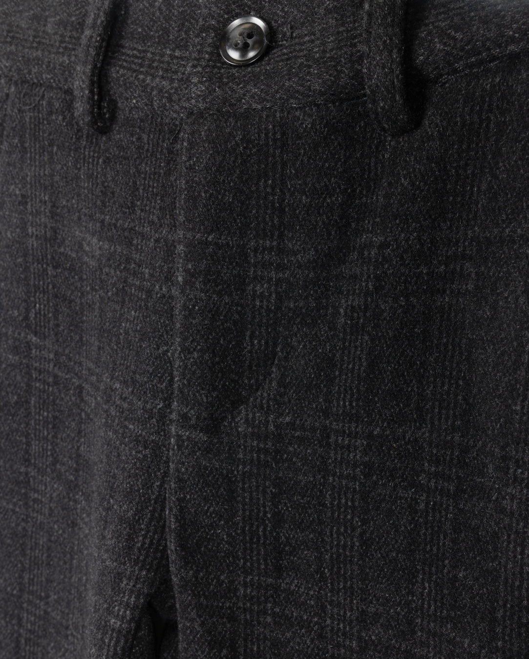 Herringbone Plaid Stretch Pants