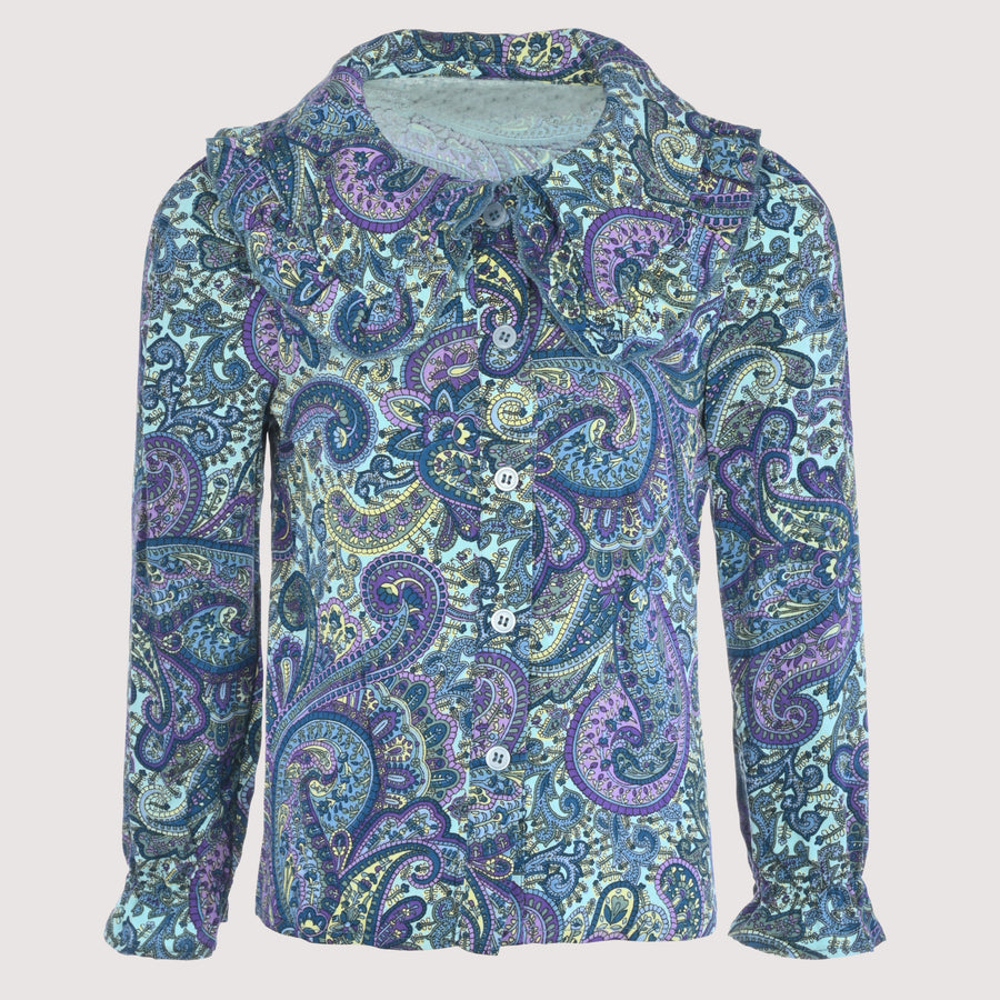 Paisley Collared Blouse