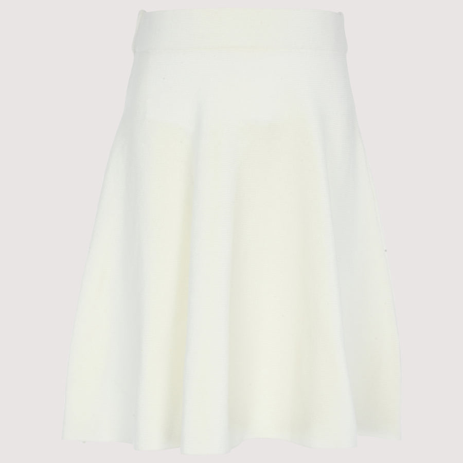 Silk Knit Circle Skirt