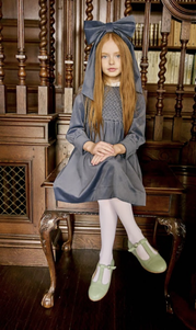 Briar Velvet Smocked Top Dress