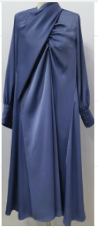 Cross Over Puff Sleeve Dress