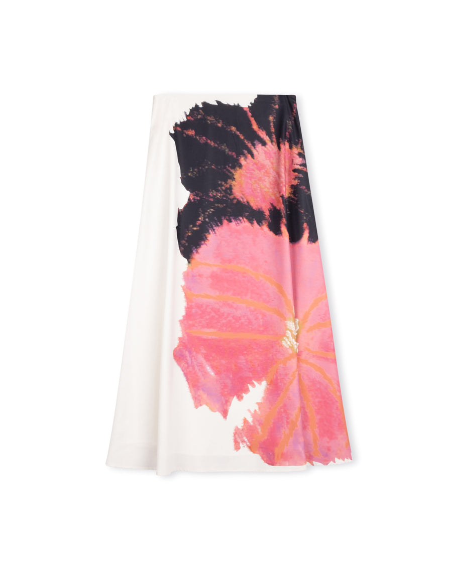 Hyatt Flower Print Maxi Skirt