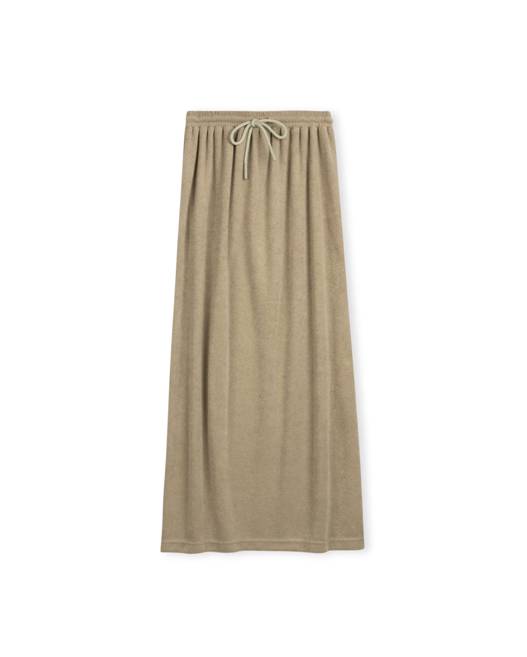 T-Shirt Fabric Straight Maxi Skirt