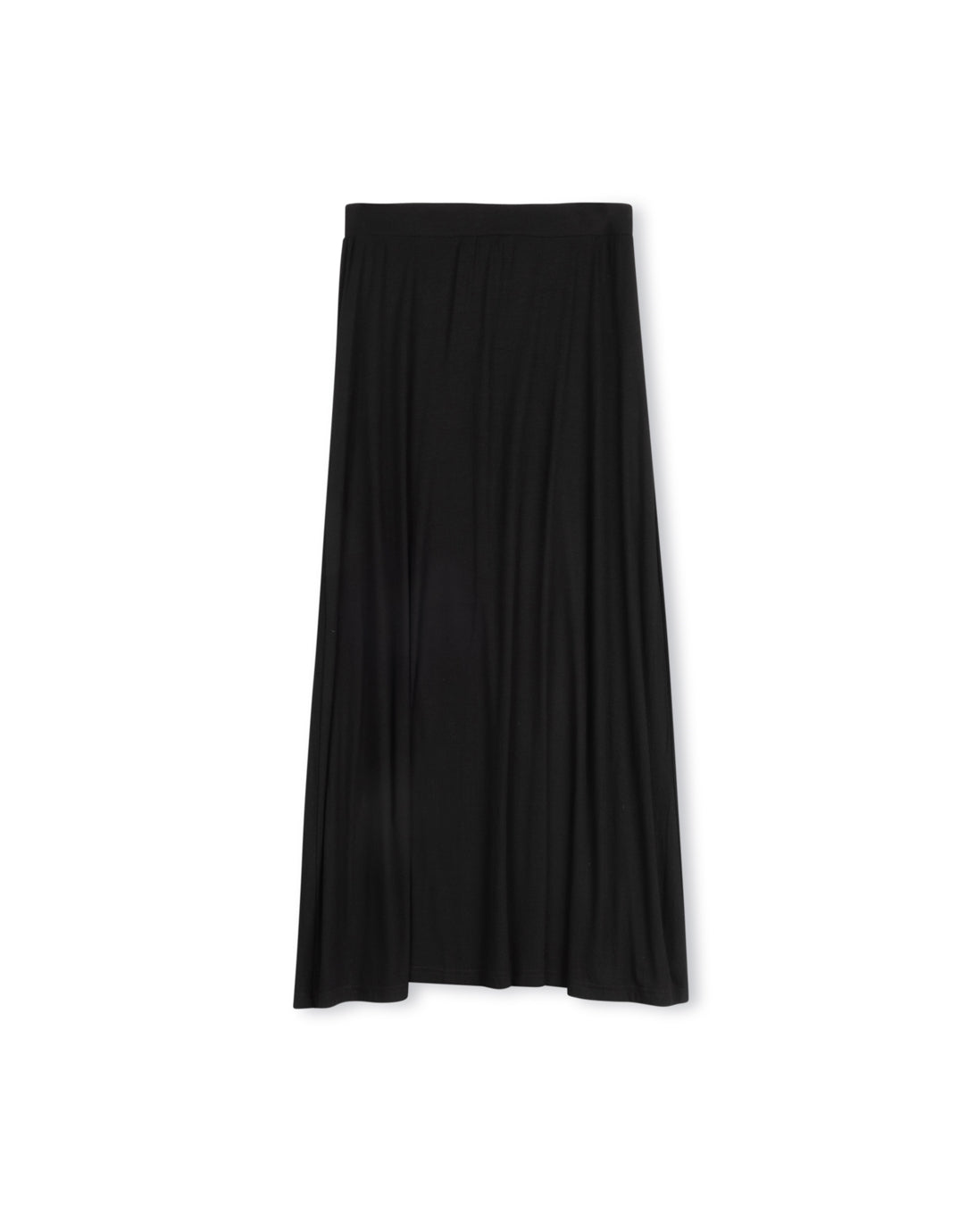 Flowy Ribbed Maxi Skirt