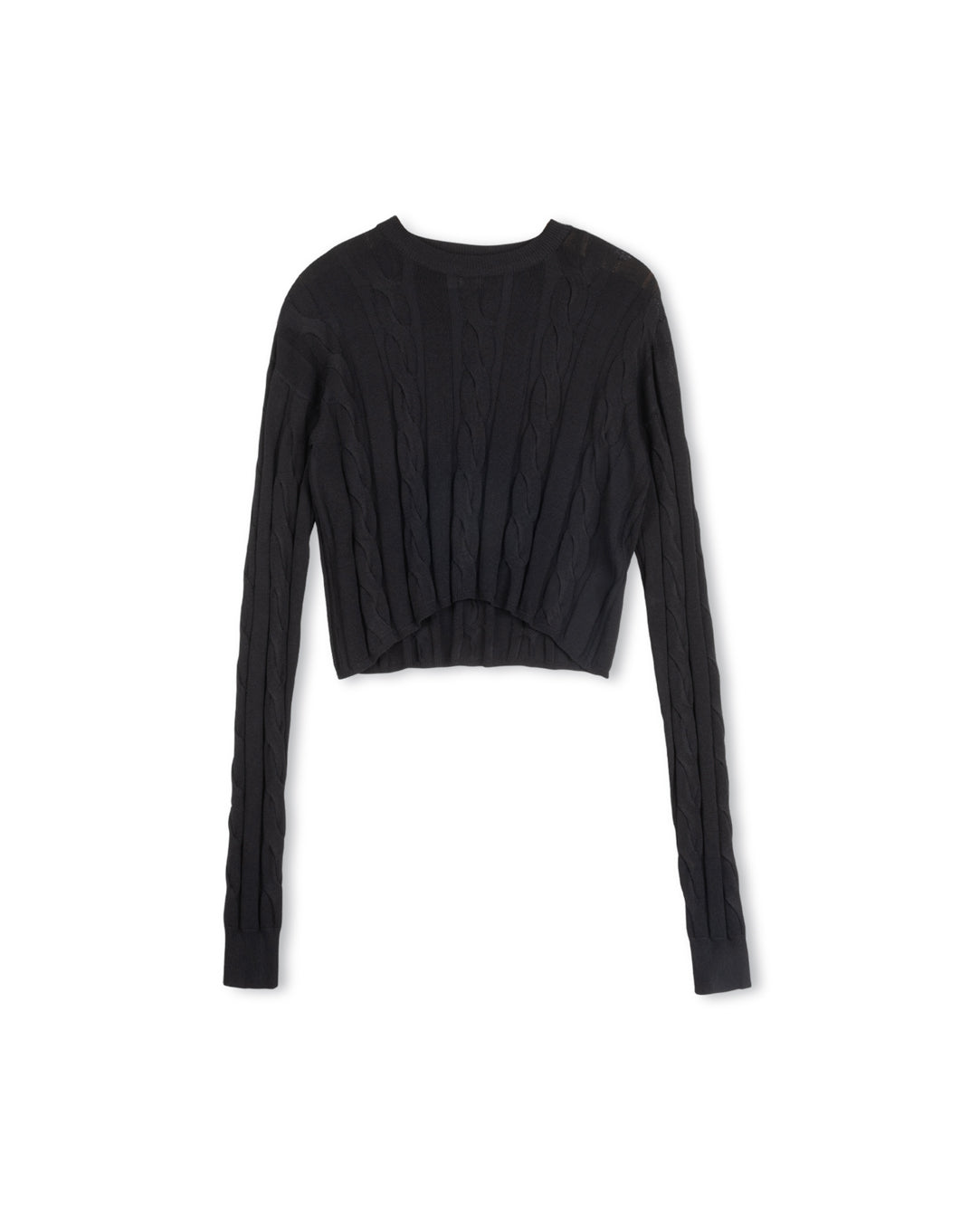 Veer Cropped Knit Top