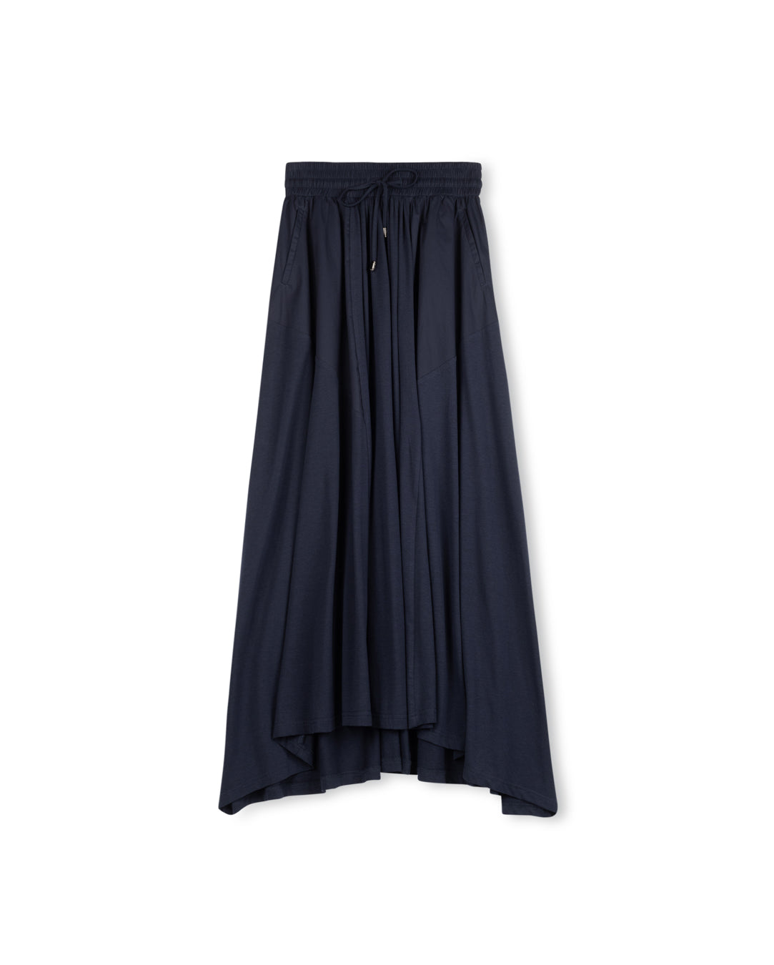 Maxi Poplin Patch Detailed Skirt