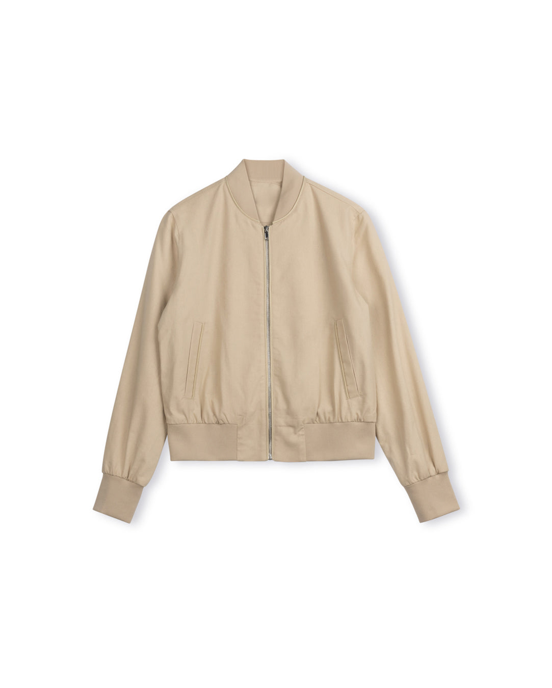 Linen Bomber Jacket