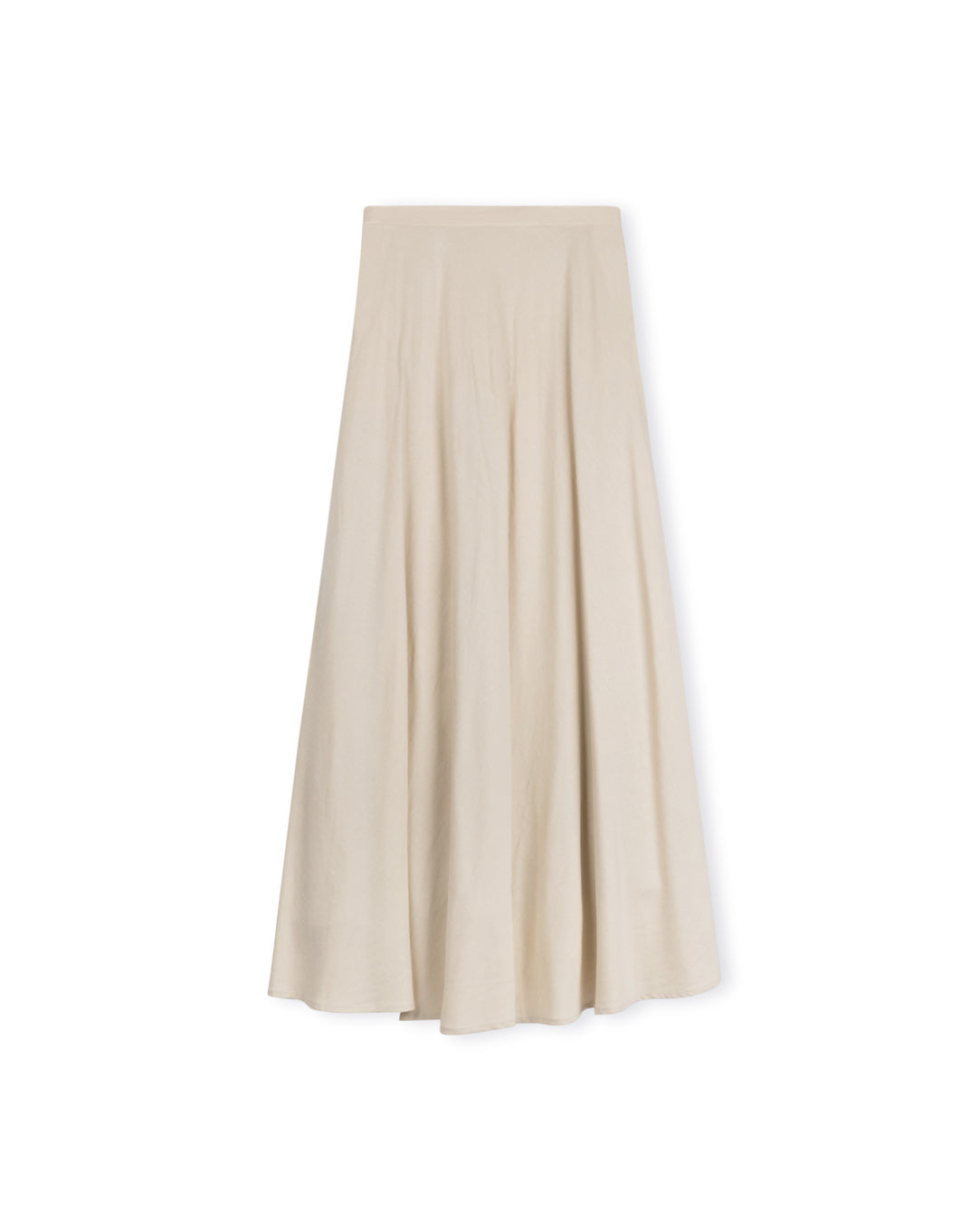Textured Maxi Slip Skirt