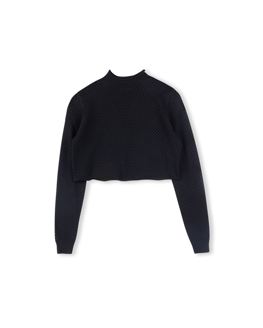 Chrochet Knit Turtleneck