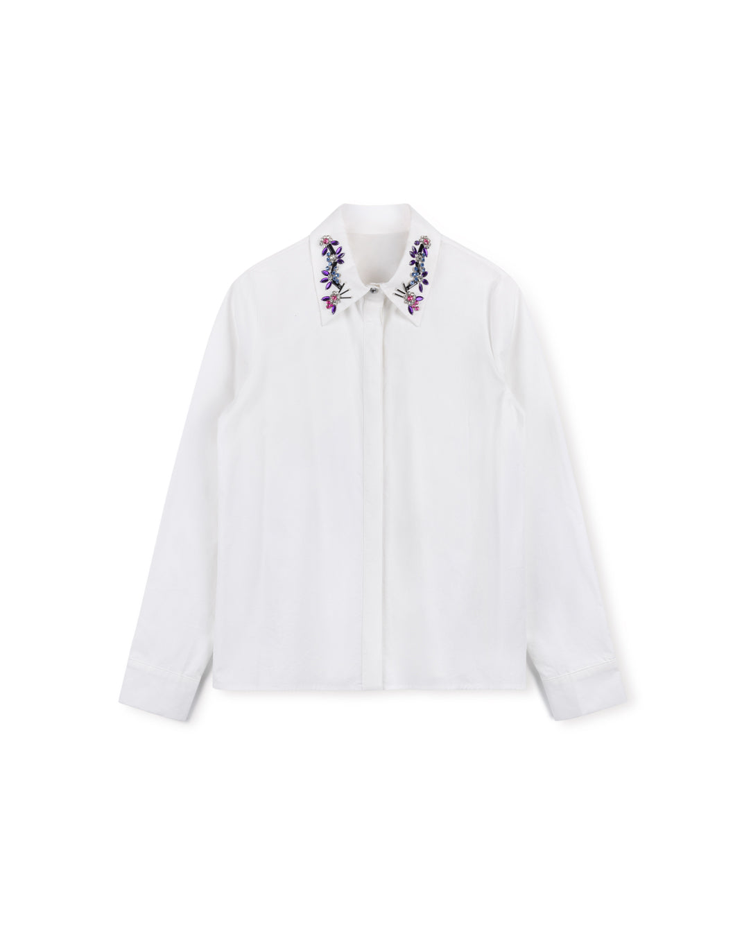 Gem Collar Blouse