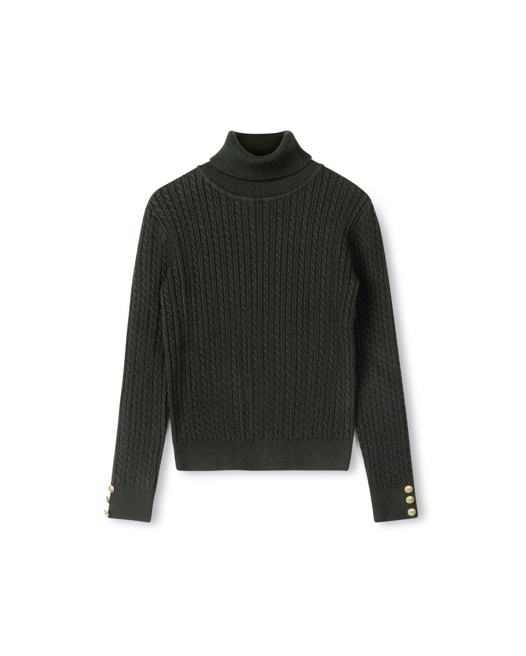 Diamond Knit Turtleneck