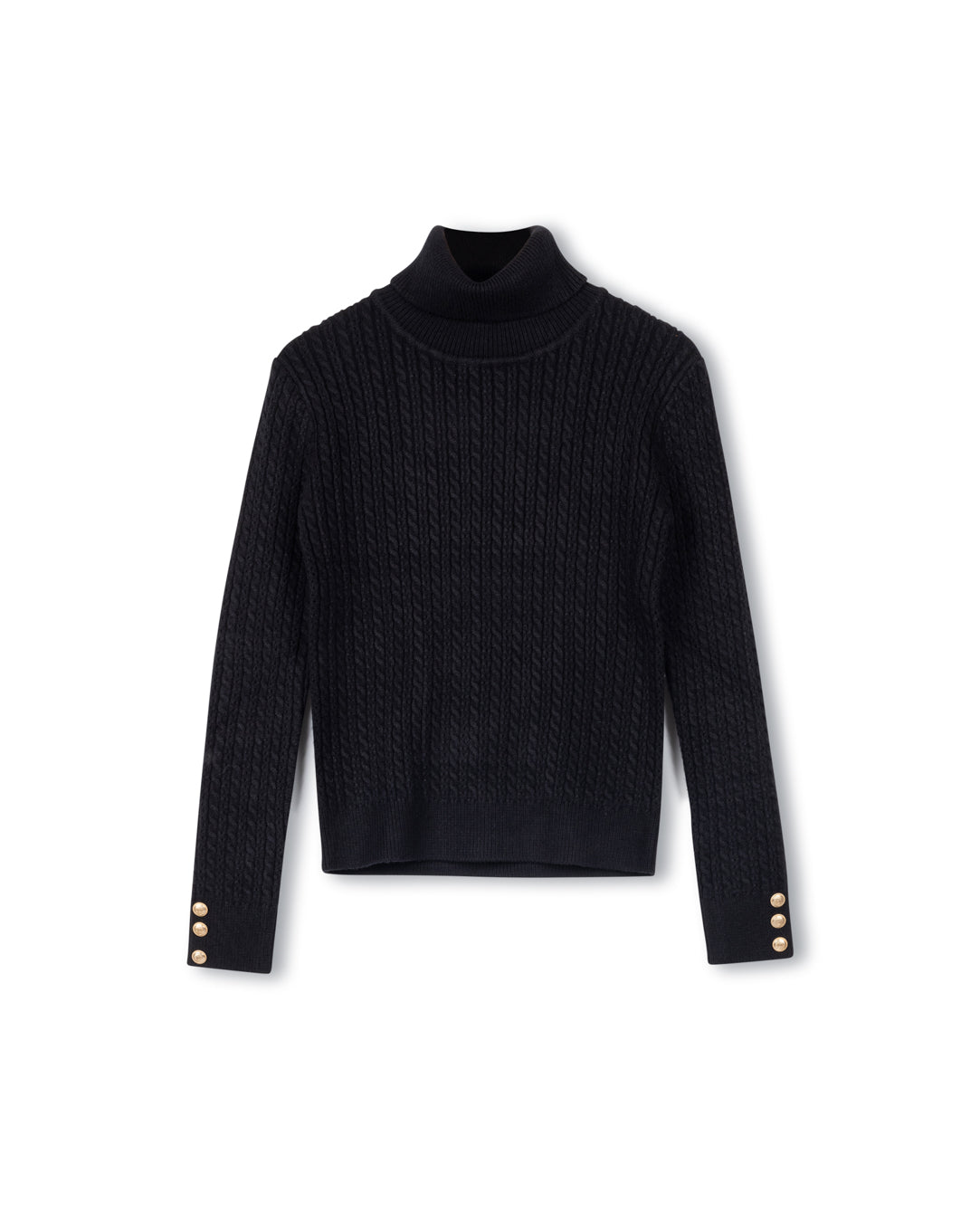 Diamond Knit Turtleneck