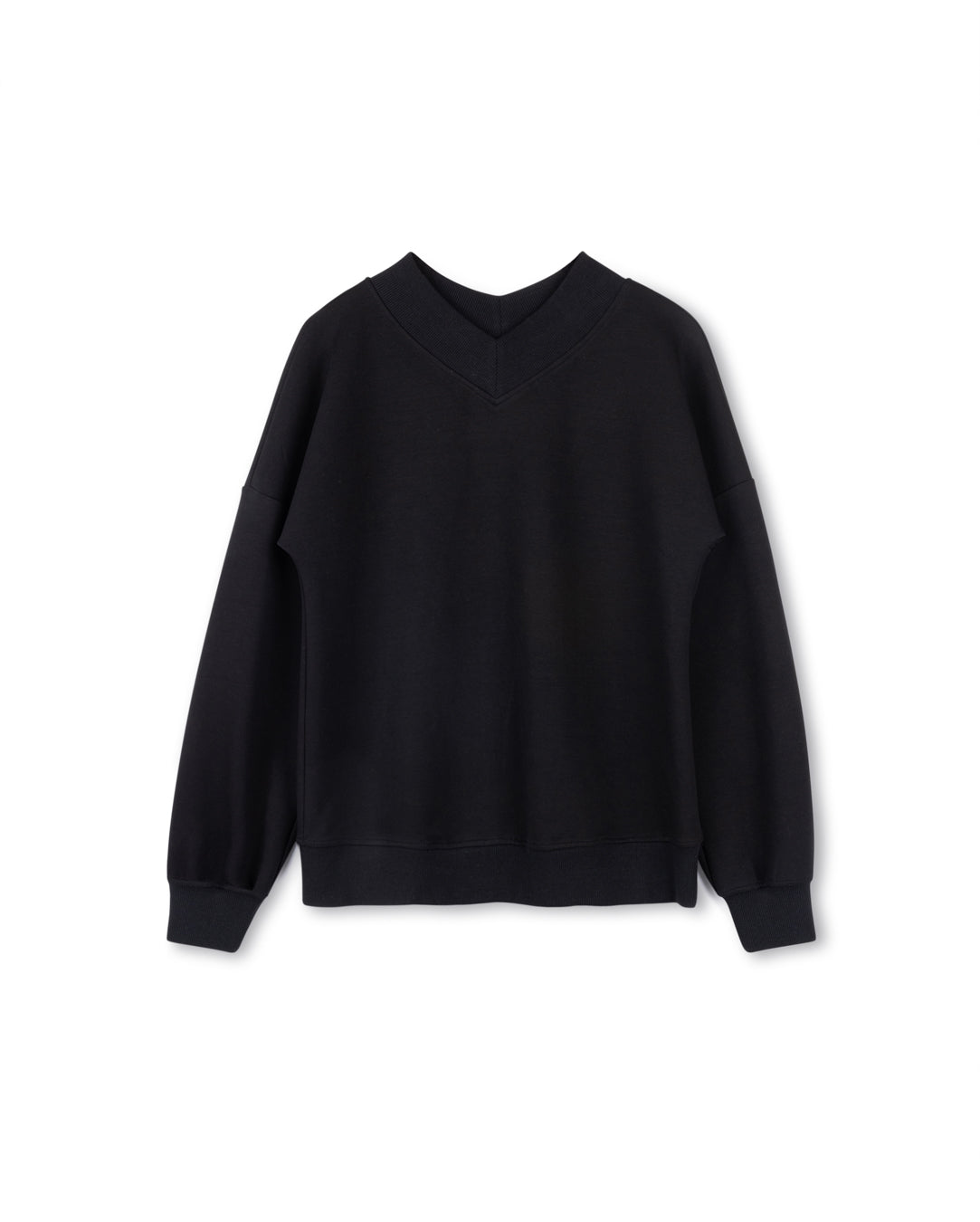 Aura Stretch Jersey Oversized Sweater