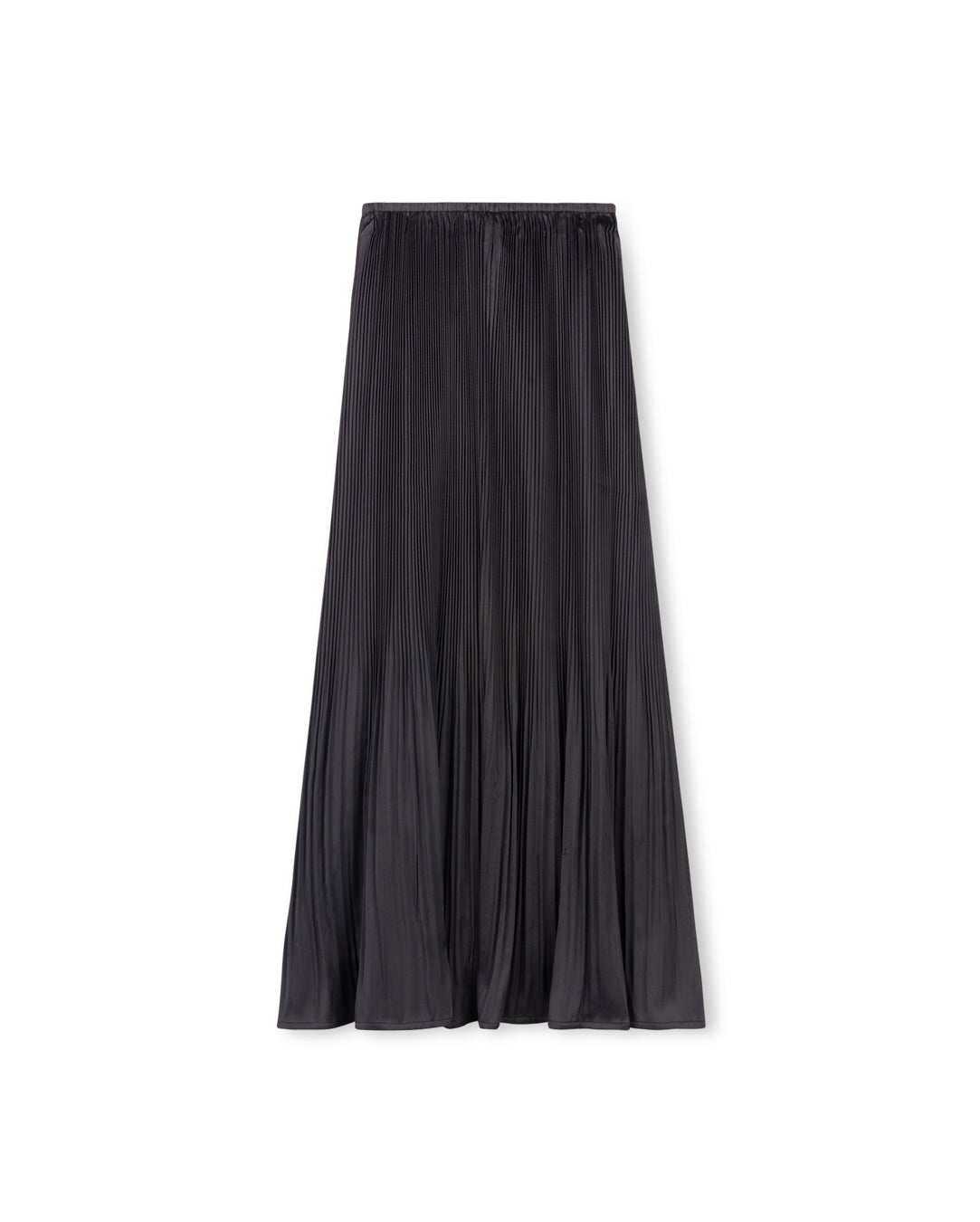 Satin Flowy Maxi Skirt