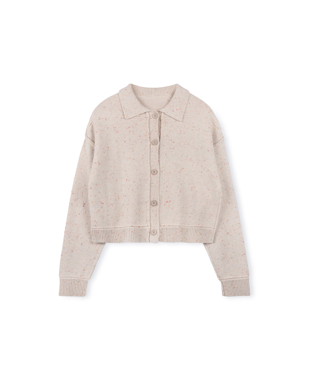 Mohair Cropped Knit Jacket