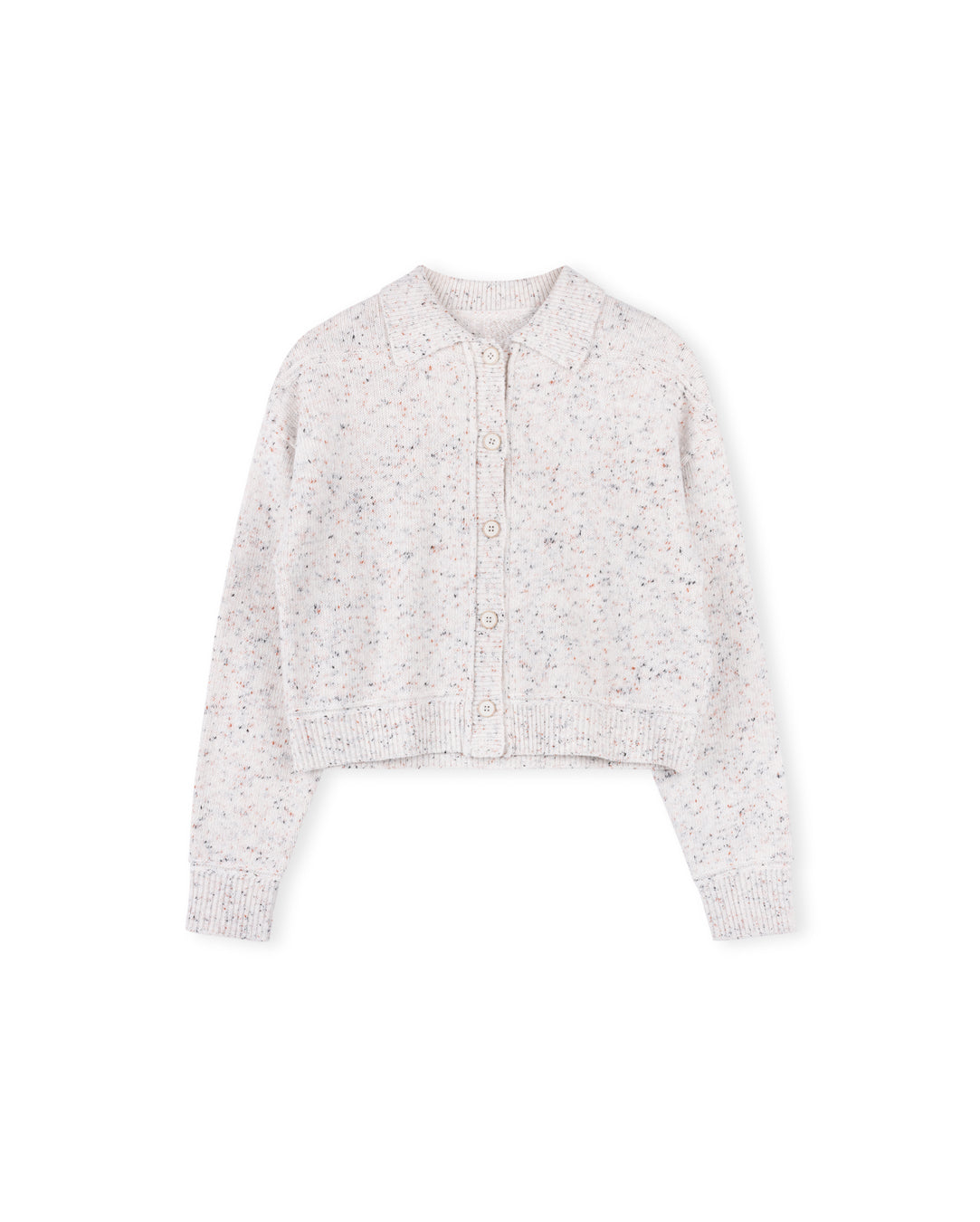 Mohair Cropped Knit Jacket