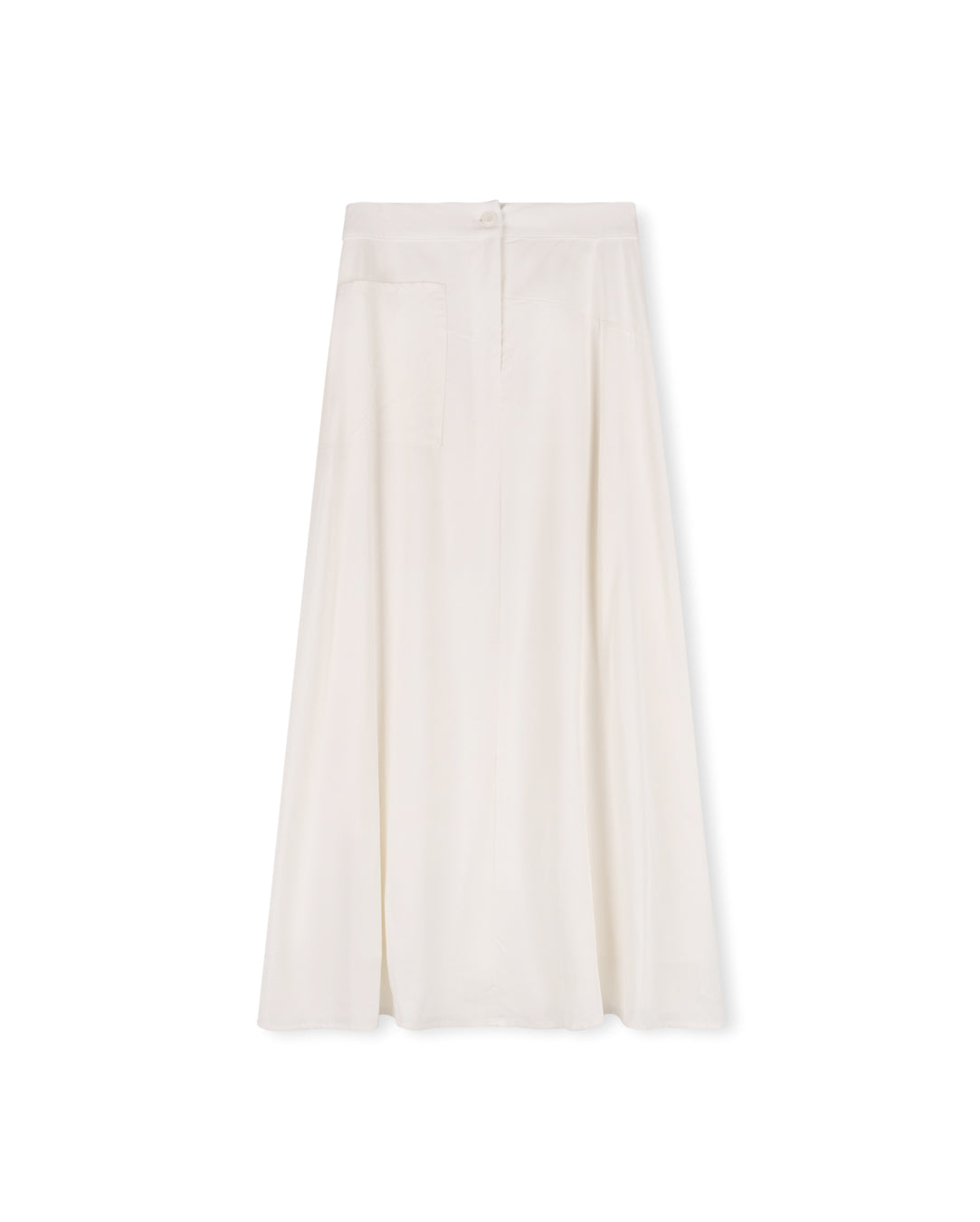 Button Front Swing Skirt