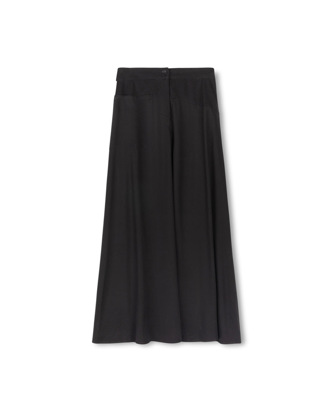 Button Front Swing Skirt