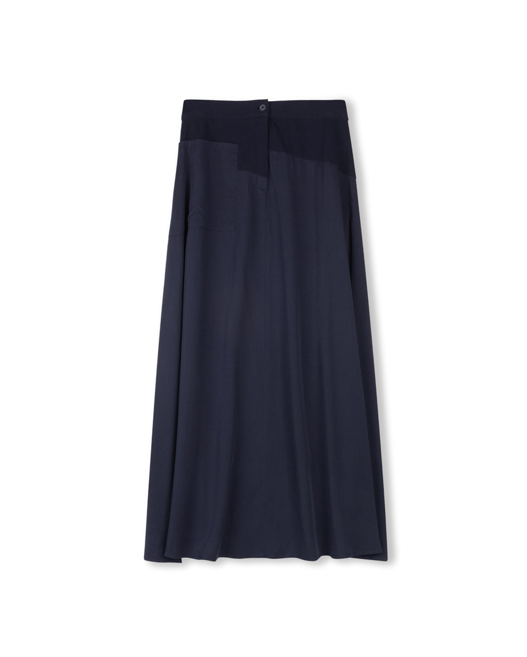 Button Front Swing Skirt