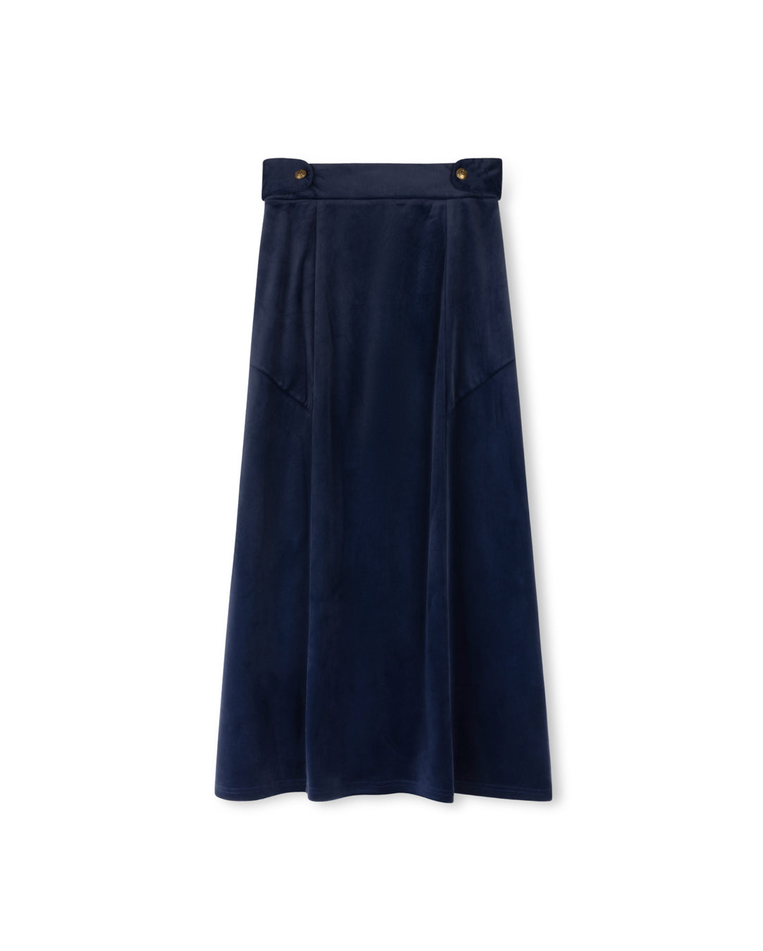 Maxi Skirt With Button Detail