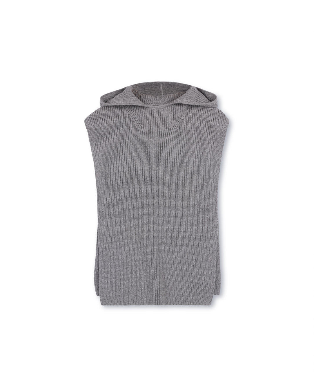 Hooded Knit Vest