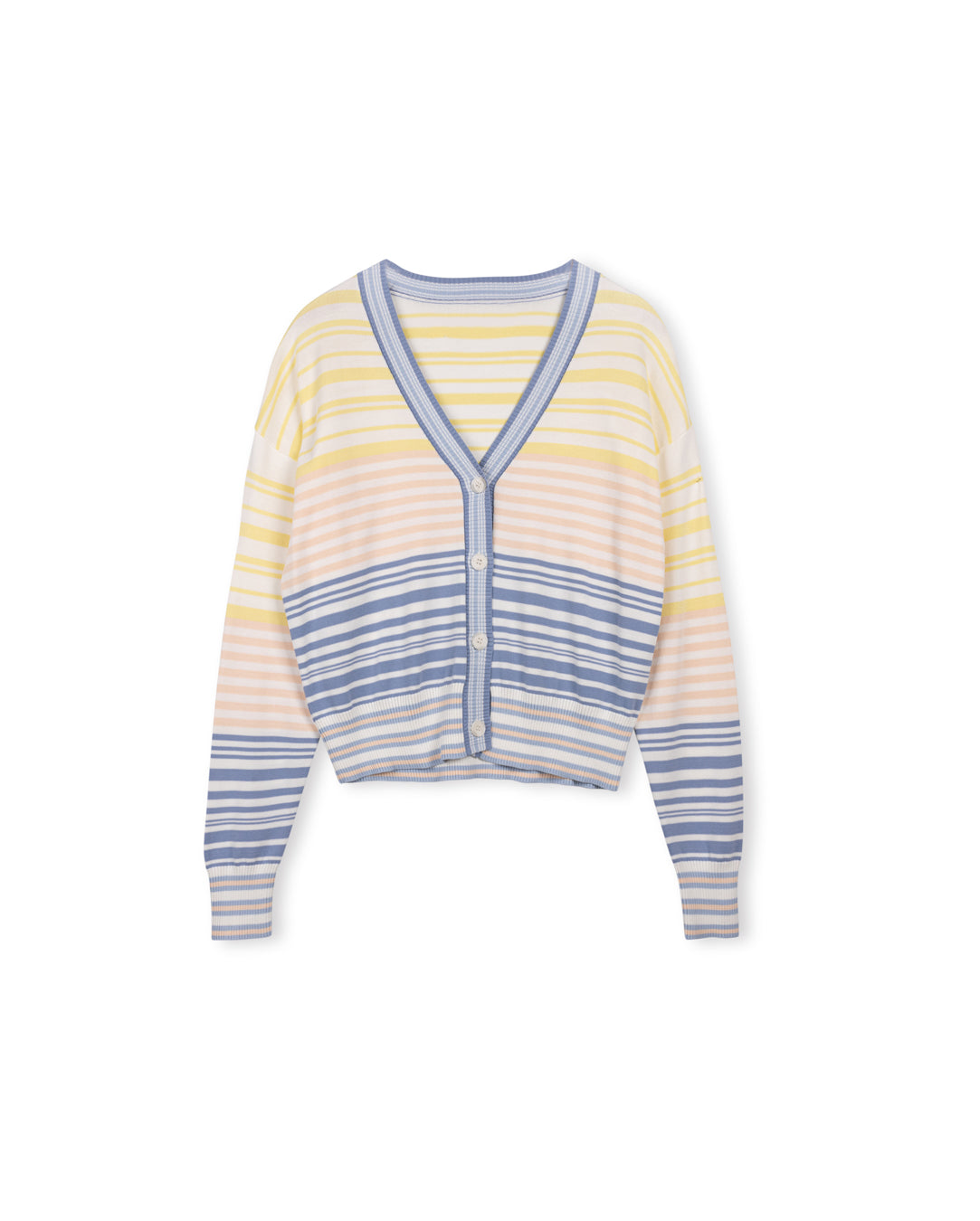 Stripe Colorful Cardigan