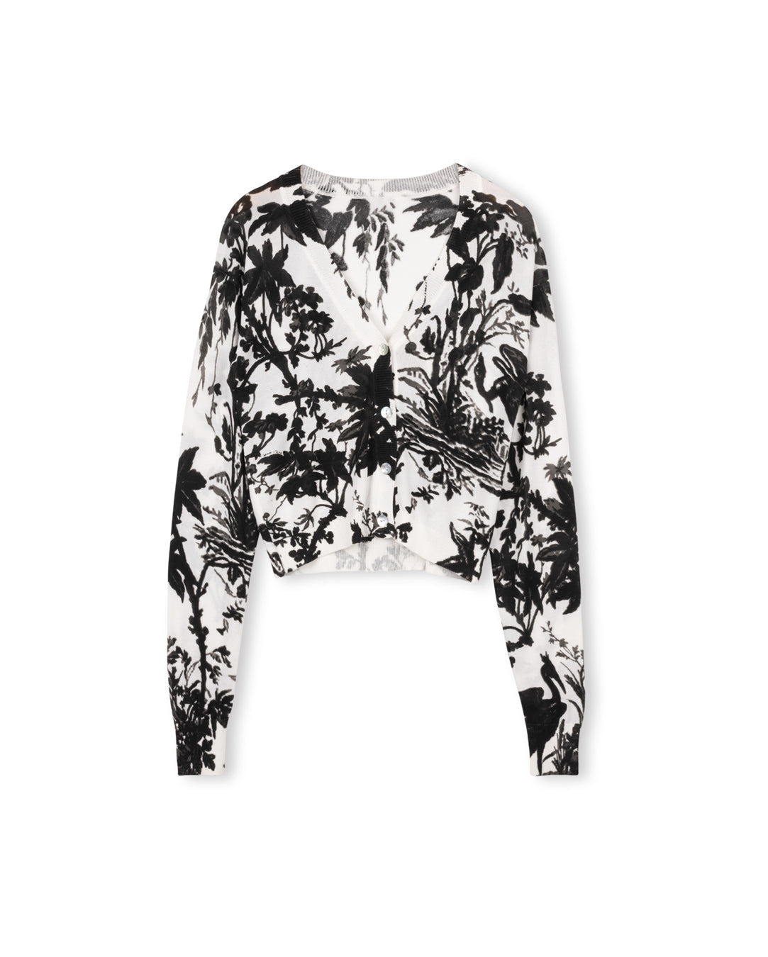 Abbot Printed Cardigan