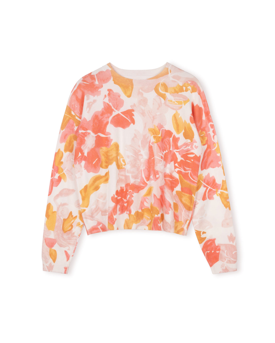 Soft Floral Sweater