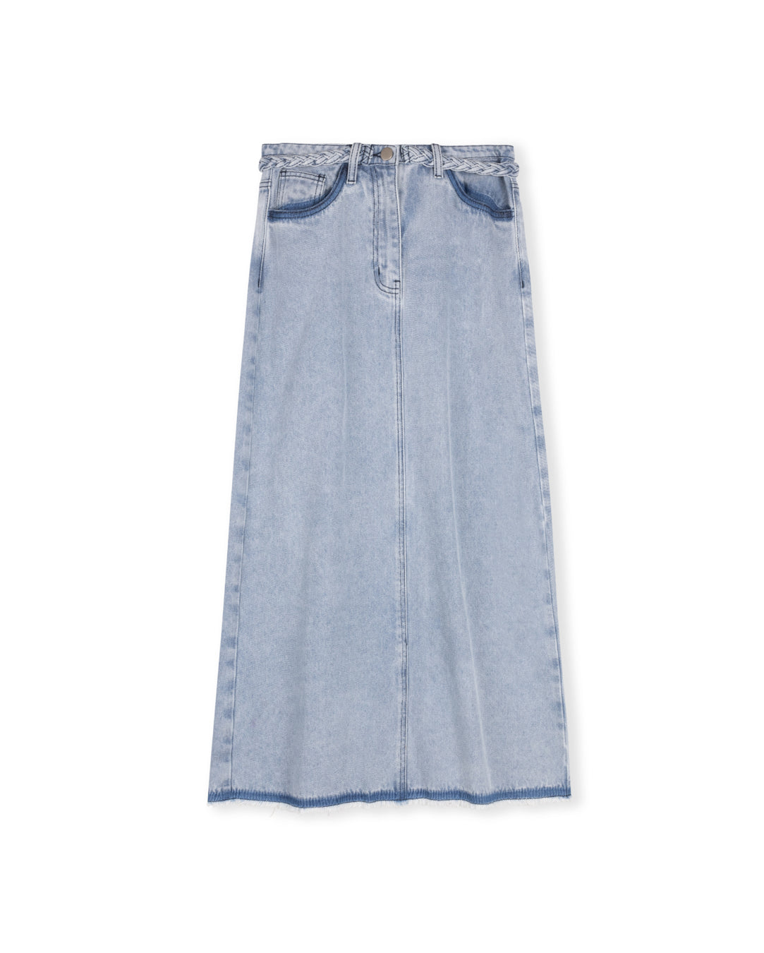 Alicia Denim Maxi Skirt