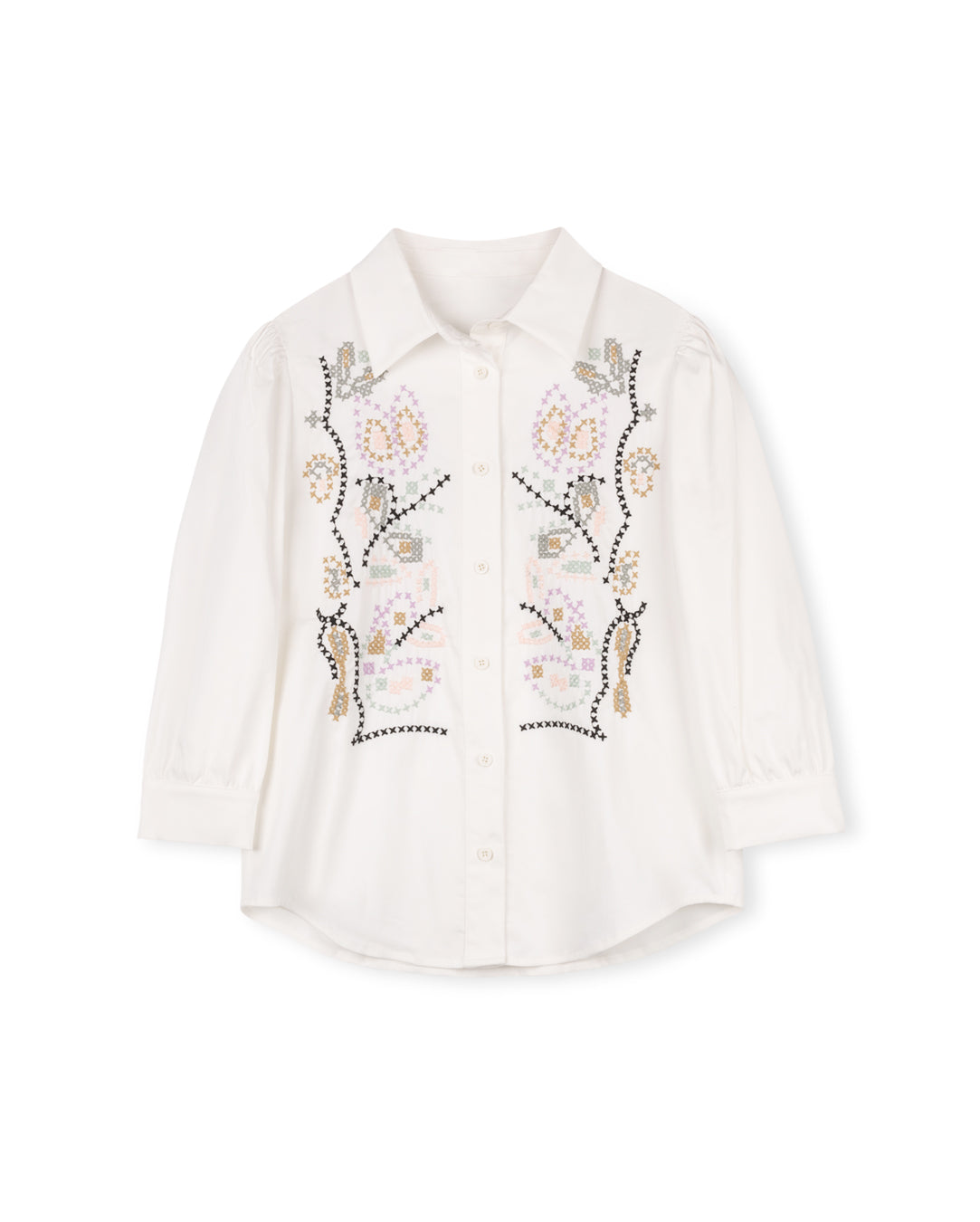 Annhurst Embroidered Blouse