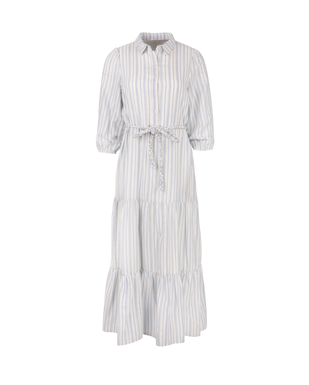 Cotton Stripe Maxi Dress