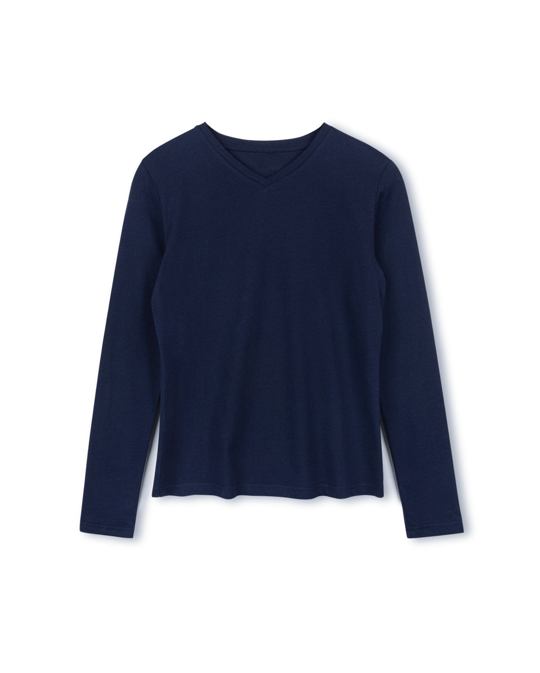 V-neck Long Sleeve T-Shirt