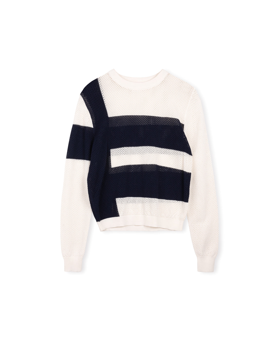 Textured Stripe Sweater