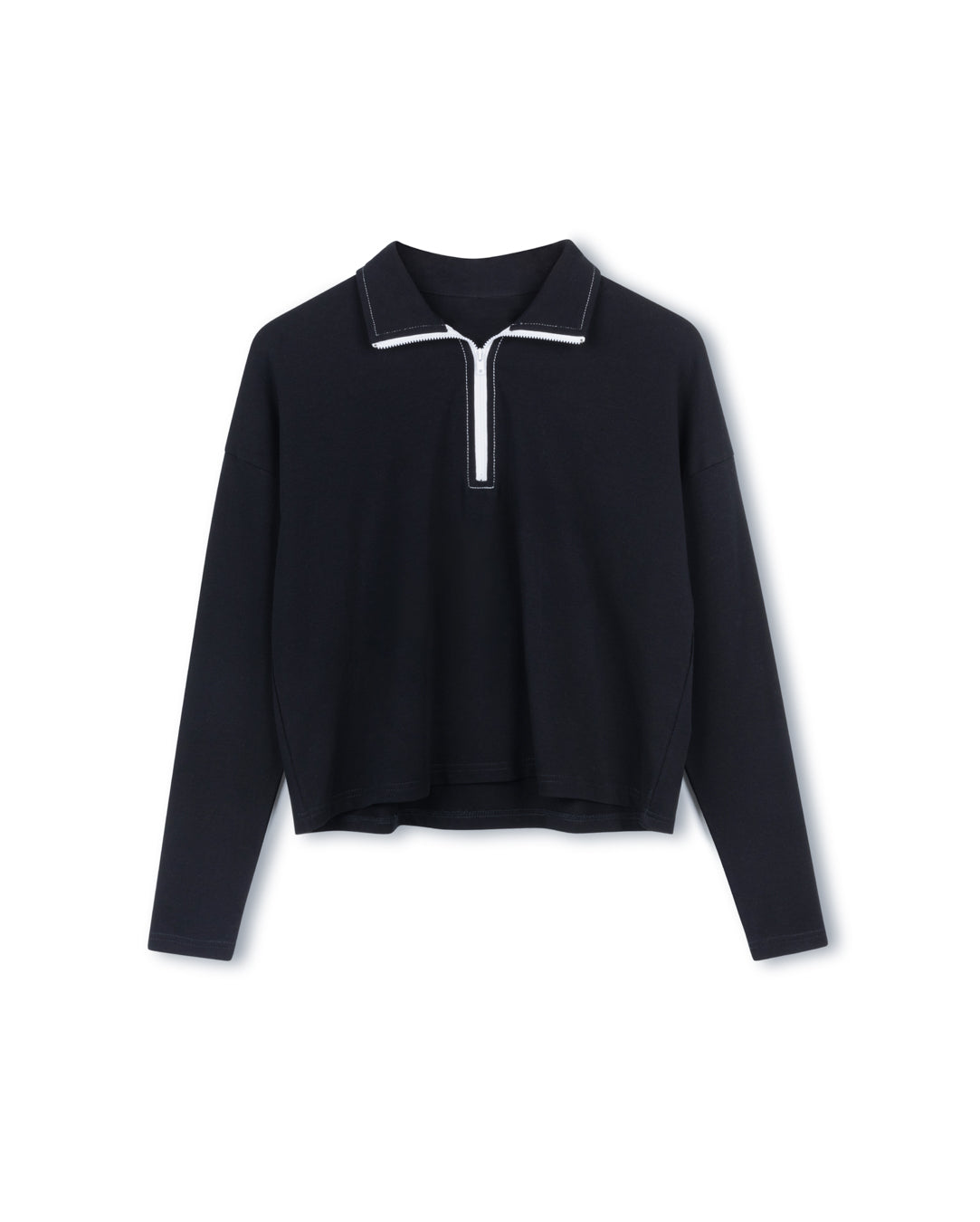 Quarter Zip T- Shirt