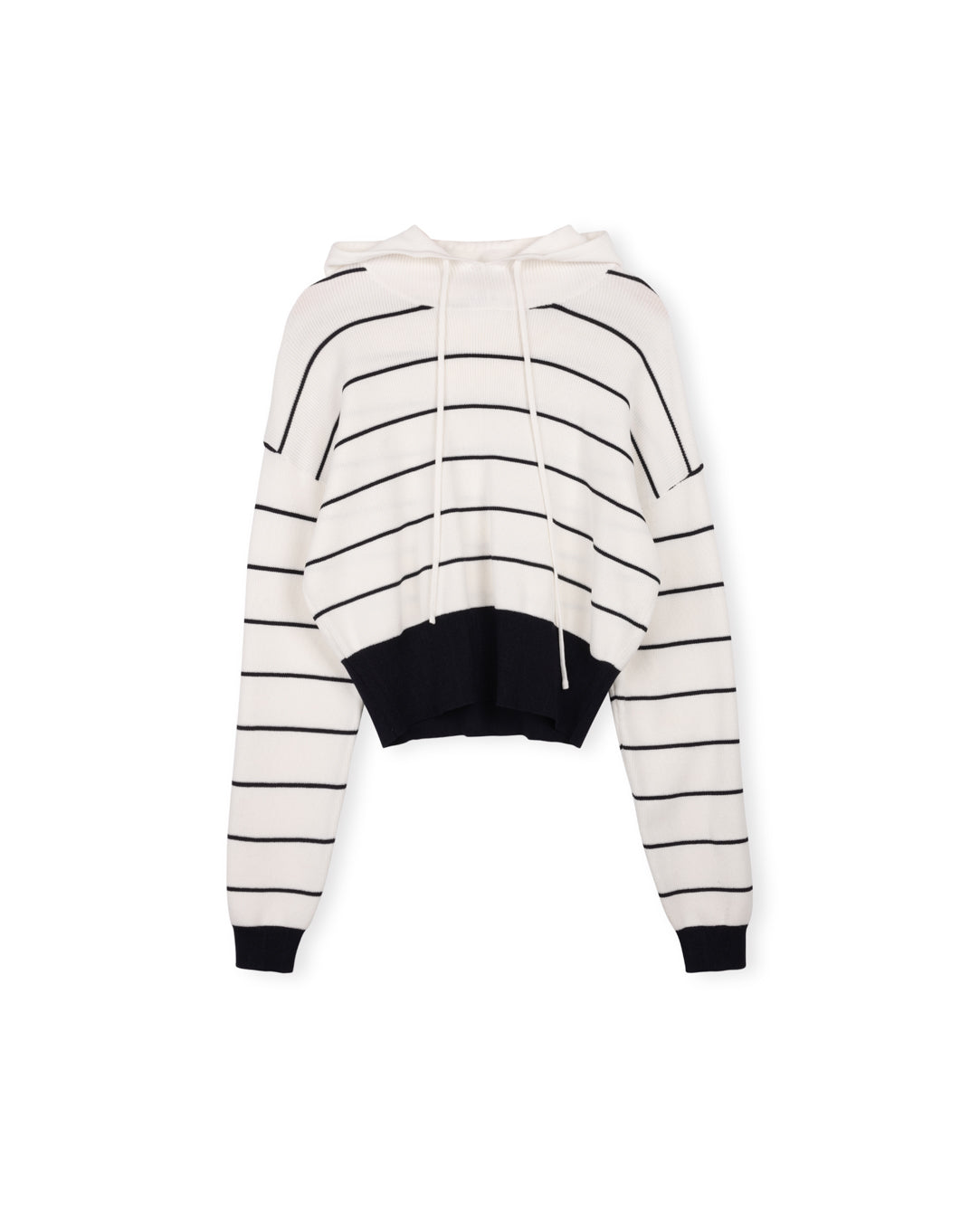 Knit Stripe Sweatshirt