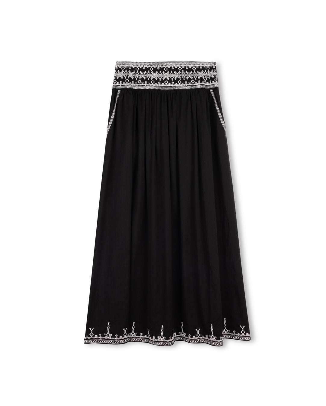 Roma Cotton Flowy Skirt